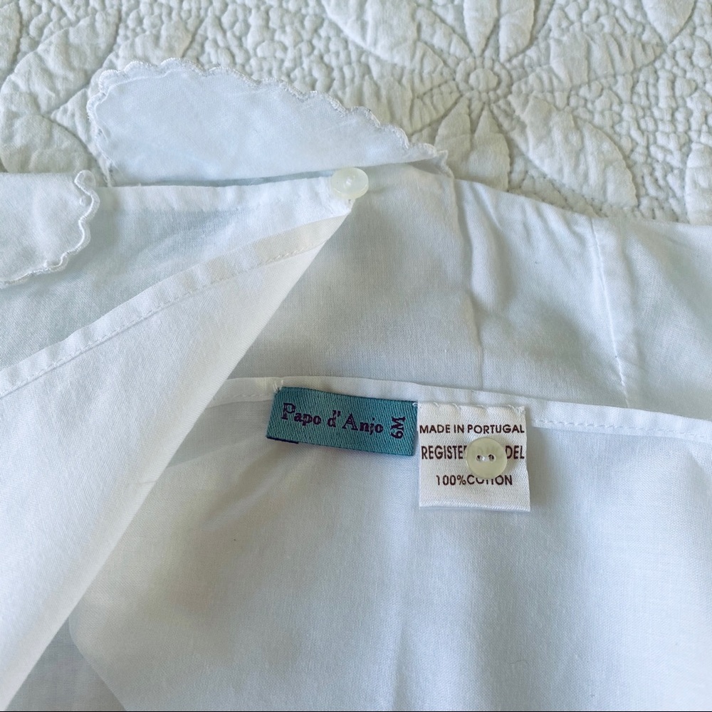 Papo d’Anjo Blouse Size 6 months NWT - Picture 3 of 5